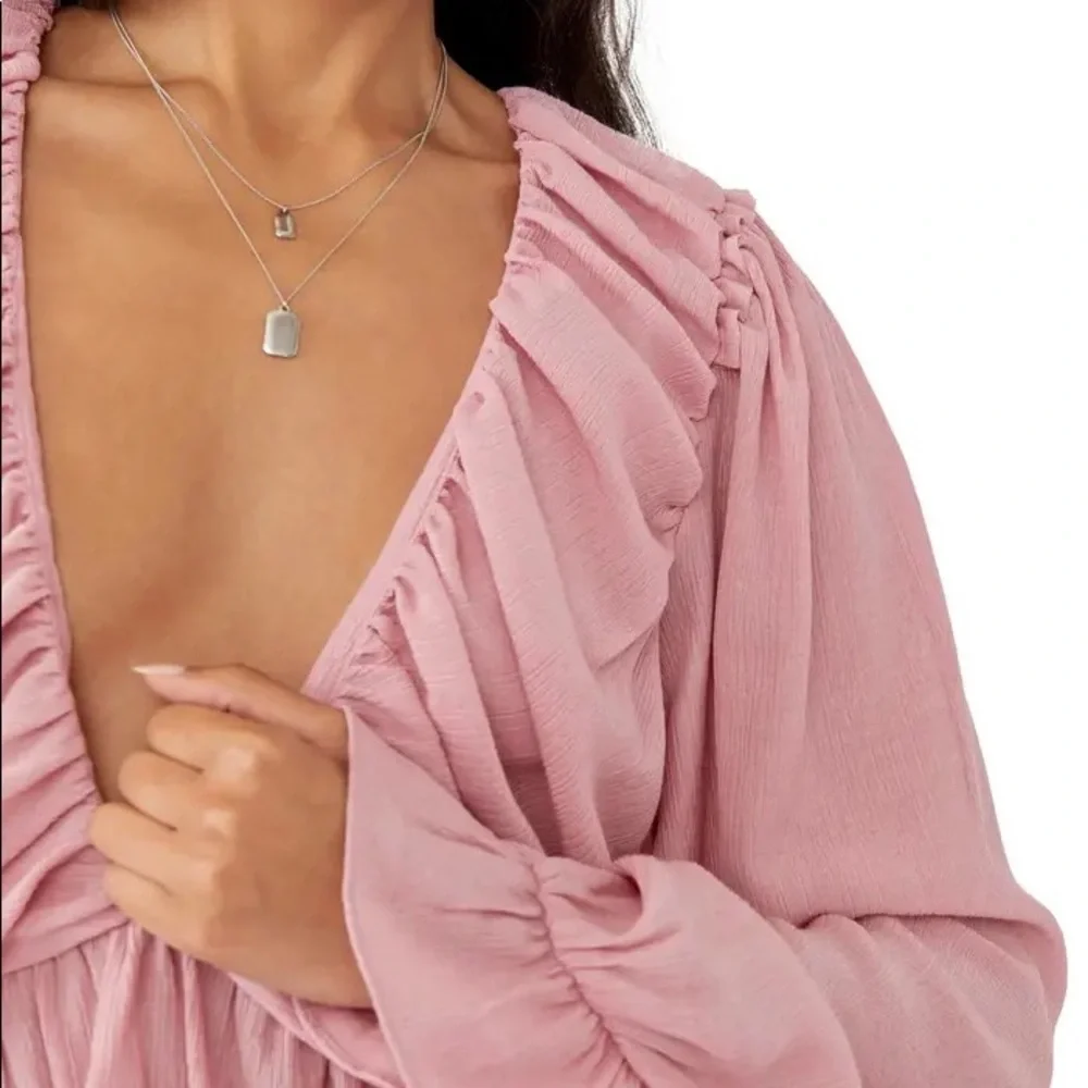 FREE PEOPLE Daia Top/Blouse - Picture 4 of 10